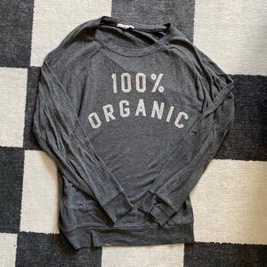 JUNK FOOD CLOTHING Sweatshirt 100% Organic
